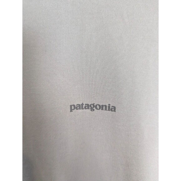 Patagonia Cream Long Sleeve Active Baselayer Long Sleeve Shirt Mens Medium M - Picture 9 of 11